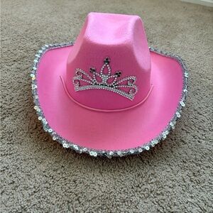 Pink Rhinestone Cowboy Hat (WITH WORKING LIGHTS)